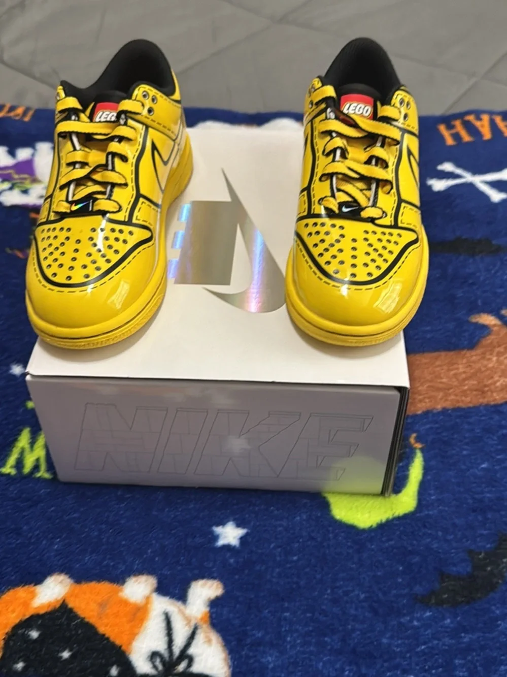 Kids' Nike dunk Low Lego Bright Yellow Low-Top Sneakers